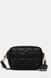 Geox poșetă de piele NARCISIA culoarea negru, D45K2A 00046