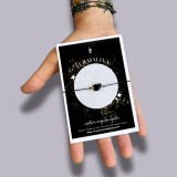 Bratara reglabila turmalina neagra cristal brut - protectie impotriva energiilor negative