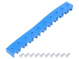 Baretă de prindere tuburi FESTO 142,5mm, 10 secțiuni