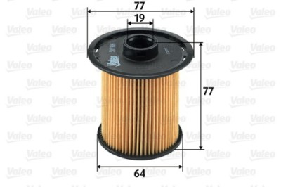Filtru combustibil VALEO 587916 foto