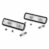 Set 2 Buc Lampa Numar Inmatriculare Am Opel Astra G 1998-2004 1224143 + 2 Buc Bec Narva C5W 36MM 12V 5W 17125