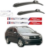 Cumpara ieftin Ștergătoare Dacia Logan (MCV II) 2013-2015 &ndash; Set față Flat