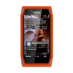 Husa Silicon Nokia X7 Portocalie