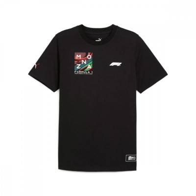Formula 1 tricou de bărbați Monza GP black 2024 - M foto