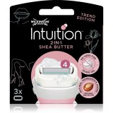 Wilkinson Sword Intuition 2in1 Shea Butter rezerva Lama 3 buc