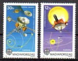 UNGARIA 1991, Europa CEPT, Cosmonautica, serie neuzată, MNH, Nestampilat