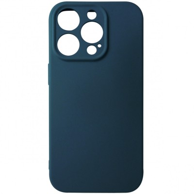 Husa silicon TPU Matte bleumarin pentru Apple iPhone 14 Pro foto
