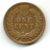 SUA STATELE UNITE ALE AMERICII 1 ONE CENT 1905 INDIAN HEAD STARE FF BUNA, America de Nord