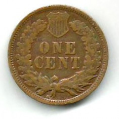 SUA STATELE UNITE ALE AMERICII 1 ONE CENT 1905 INDIAN HEAD STARE FF BUNA