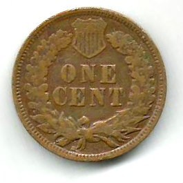 SUA STATELE UNITE ALE AMERICII 1 ONE CENT 1905 INDIAN HEAD STARE FF BUNA foto