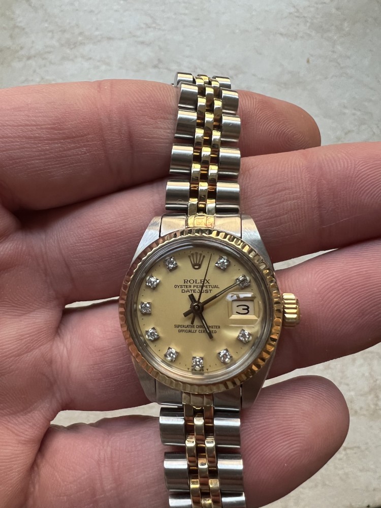 Rolex DateJust 26mm Two-Tone Jubilee Diamond - FULL SET - original | arhiva  Okazii.ro