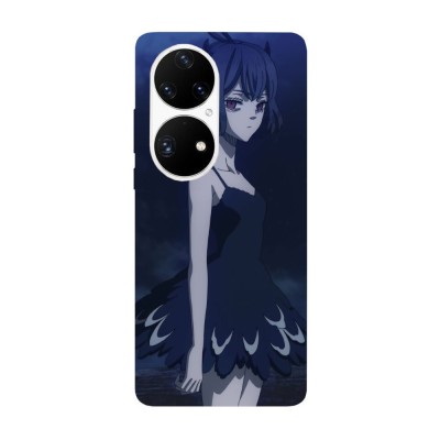 Husa compatibila cu Huawei Nova Y70 model Nero Black Clover, Silicon, TPU, Viceversa foto