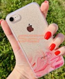 Husa iPhone SE 2022 Glitter TPU+PC, Model No. 04