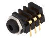 Soclu Jack 3,5mm Stereo THT 6 Terminale