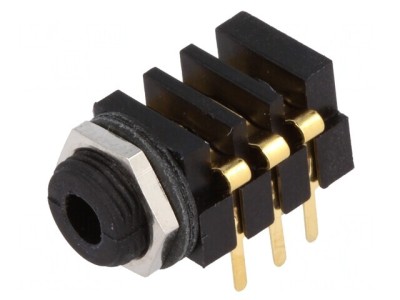 Soclu Jack 3,5mm Stereo THT 6 Terminale foto