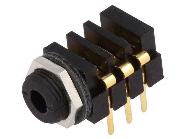 Soclu Jack 3,5mm Stereo THT 6 Terminale
