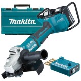 Makita DGA901T2U2 - Polizor unghiular cu 2 acumulatori Li-Ion 18 V 5 Ah 230 mm valiza plastic