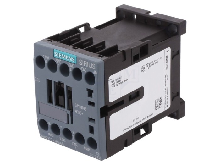 Contactor 4P 24VDC 10A