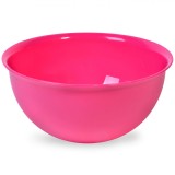 Bol Plastic, 1L, Culoare Fucsia, Diametru 16cm, Oem