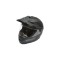 Casca motocross integrala negru mat cu viziera transparenta si ochelari de soare, marimea L, model LION FAVLine Selection