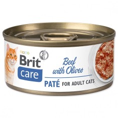Brit Care Cat Beef with Olives 70 g foto