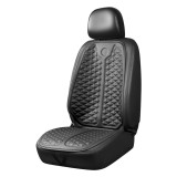 Husa protectie scaun auto AMiO, Husa protectoare neagra pentru tapiterie, montaj cu benzi elastice, dimensiune universala 48x109 cm, pentru