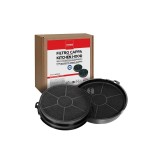 Set 2 filtre carbon circulare MONDO pentru hotă BOMPANI Compatibil
