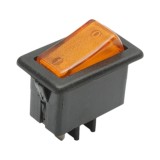 Intrerupator lumini universal cu 3 pini, portocaliu, Breckner Germany