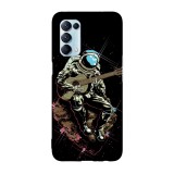 Husa compatibila cu Oppo A54 5G model Space concert, Silicon, TPU, Viceversa, Transparent, Carcasa