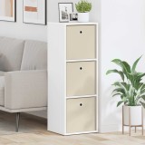 vidaXL Bufet cu sertar Alb 35 x 32 x 99,5 cm 8000564