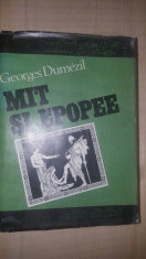 Mit si epopee - Georges Dumezil foto