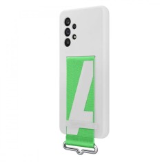 Galaxy A53 (5G); Silicone Cover with Strap; White &quot;EF-GA536TWEGWW&quot;