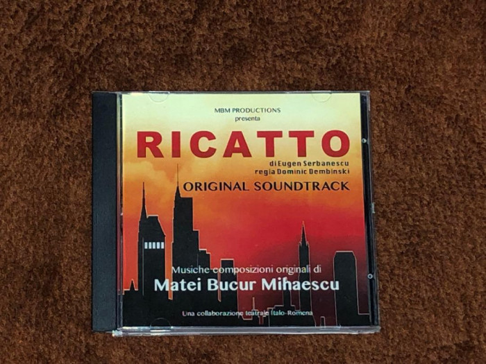 Matei Bucur Mihaescu - Ricatto