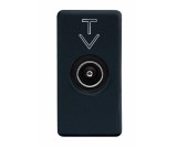 Priza TV dIrecta 1M Gewiss System negru GW21381