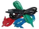 Cabluri de Măsurare 3m cu Mufă Banană 4mm și Clemă Crocodil KEW7141B