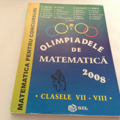 Olimpiadele de matematica 2008 Clasele 7-8 - C. Chites, M. Fianu--P8