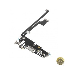 Banda cu Conector Incarcare - Microfon Apple iPhone 12 Pro Max Argintiu