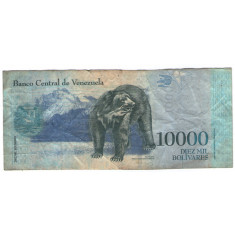 Venezuela 2017 - 10.000 bolivares, circulata