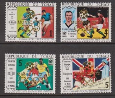 CHAD 1971 FOTBAL CUPA MONDIALA SUPRATIPAR JOCURILE OLIMPICE