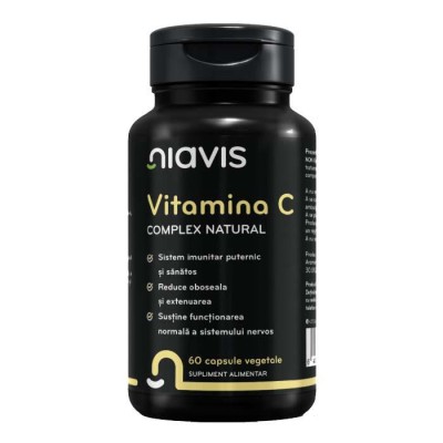 Vitamina C Extract Natural 60 capsule Niavis foto