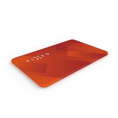 Tracker Portofel, Blutooth 5.0, Find My - Fixed (FIXTAG-CARD-OR) - Red foto