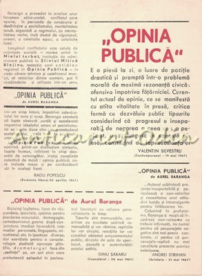 Opinia Publica - Aurel Baranga foto