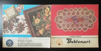 M. Bengescu - Goblenul &amp;icirc;n decorațiuni interioare + Iosivoni - Goblenuri cu lasetă foto