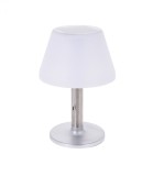 Lampa de masa solara, 10 LED, Alb