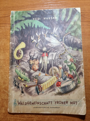 carte pentru copii in limba germana tiparita in romania- din anul 1956 foto