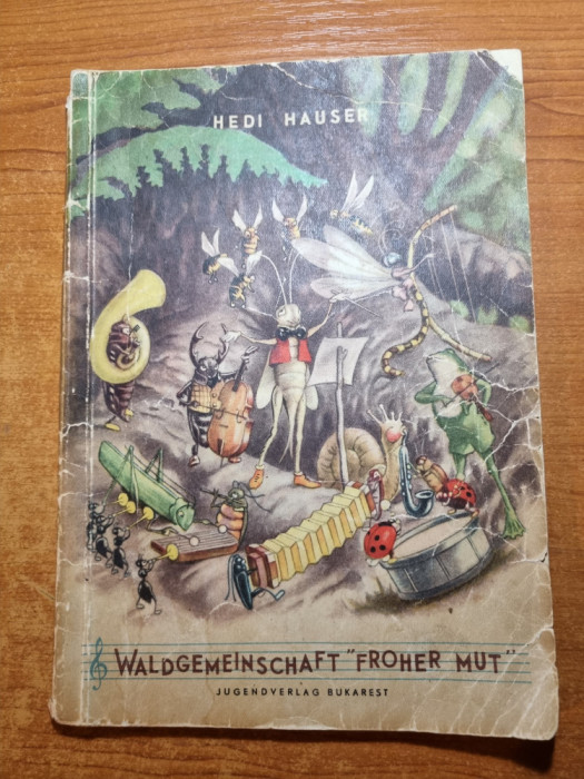 carte pentru copii in limba germana tiparita in romania- din anul 1956