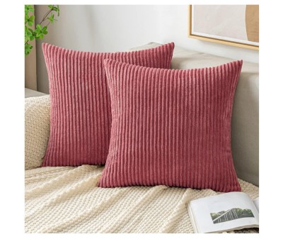 Set 2 Huse de perna pentru canapea EMEMA 40x40cm, roz - RESIGILAT foto