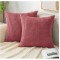 Set 2 Huse de perna pentru canapea EMEMA 40x40cm, roz - RESIGILAT