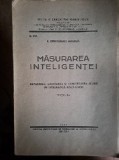 Masurarea inteligentei- Stefanescu Goanga