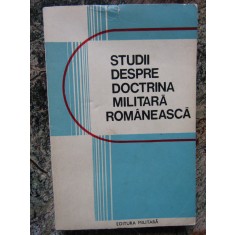 Corneliu Soare - Studii despre doctrina militara romaneasca